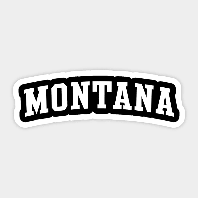 Montana Sticker by Novel_Designs